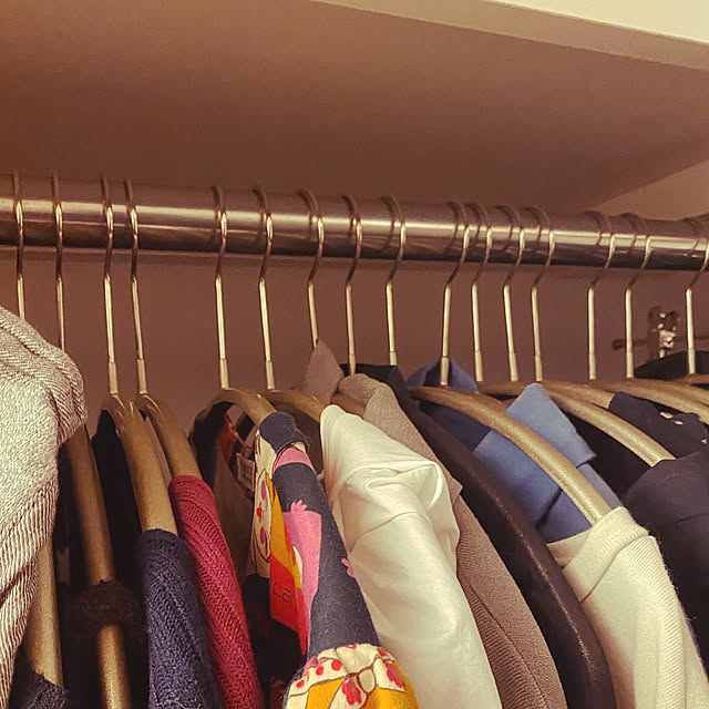 クローゼット,一人暮らし,1K,9畳,賃貸でも楽しく♪,9畳1K,My Shelf siorencaの部屋