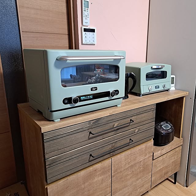 Kitchen,アラジングラファイトオーブンレンジ,アラジントースター,中古一戸建て,水害により買い換え kiyohima229の部屋