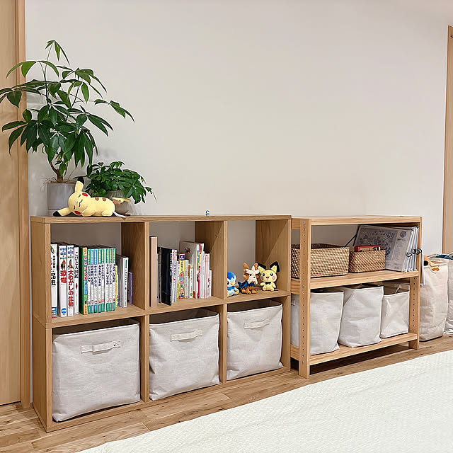 My Shelf,おもちゃ収納,子供部屋 男の子,観葉植物,こどものいる暮らし,無印良品,観葉植物のある暮らし n_nの部屋