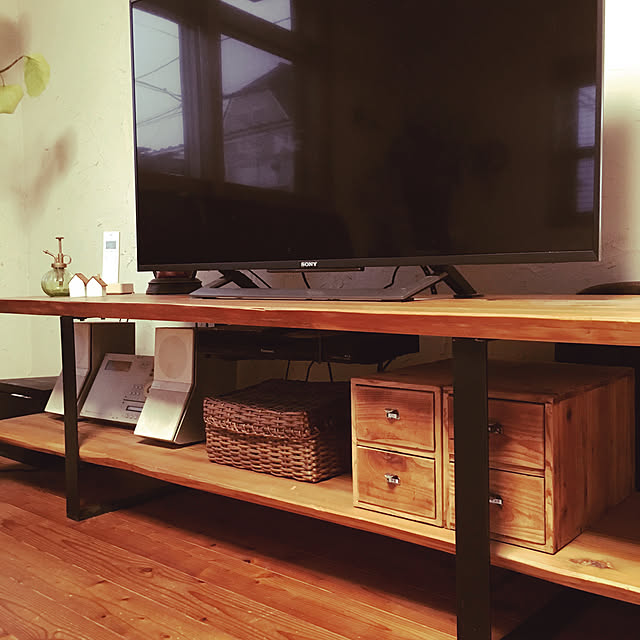 DVDプレイヤー,DVD収納,100均,テレビ台の下,10000人の暮らし,イベント参加,My Shelf acoの部屋