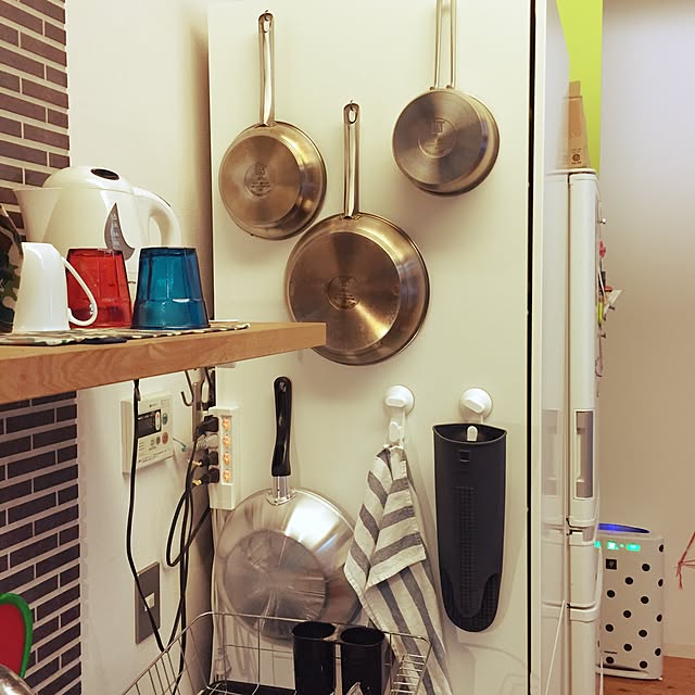 Kitchen,フライパン,収納 nabiの部屋