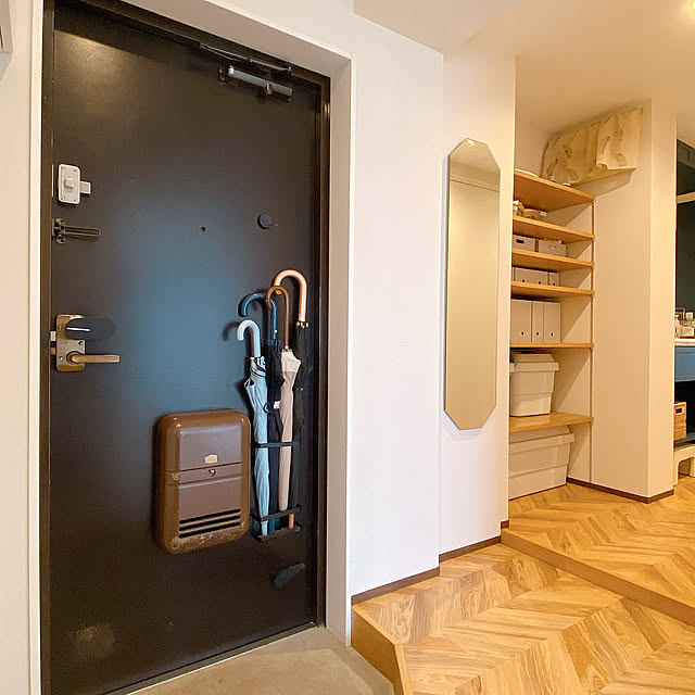 Entrance,towerシリーズ,傘の置き場所,リノベーション,中古マンション,リノベ,ブログやってます♪,マンション暮らし usameguの部屋