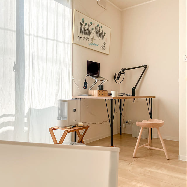 ミルカーズチェア,おうち見直しキャンペーン,RoomClipショッピング,小さなお部屋,一人暮らし,1K,ひとり暮らし,イベント参加,シンプルな暮らし,My Desk arinoの部屋
