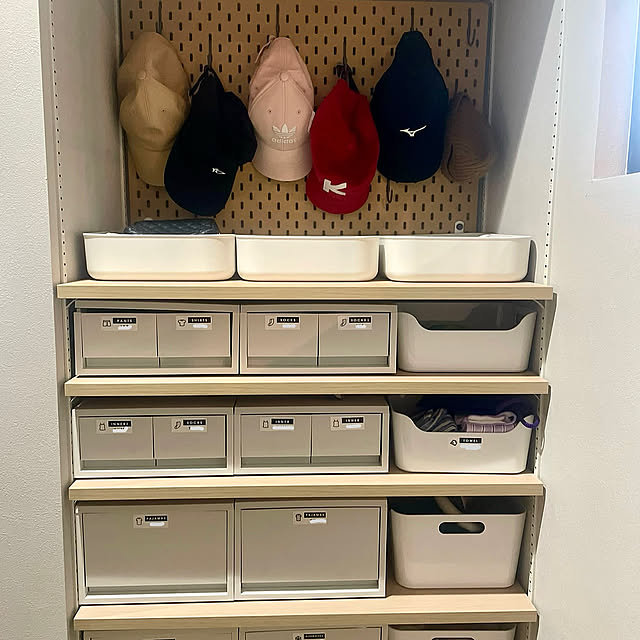 My Shelf,無印良品,IKEA,WIC,ウォークインクローゼット,すっきり暮らす,オープン収納 Y33355の部屋
