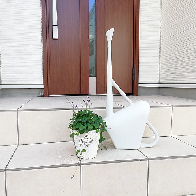 Entrance,買ってよかったもの,無印良品,立てられるジョウロ,パンダスミレ,じょうろ,建売住宅 pinokoの部屋