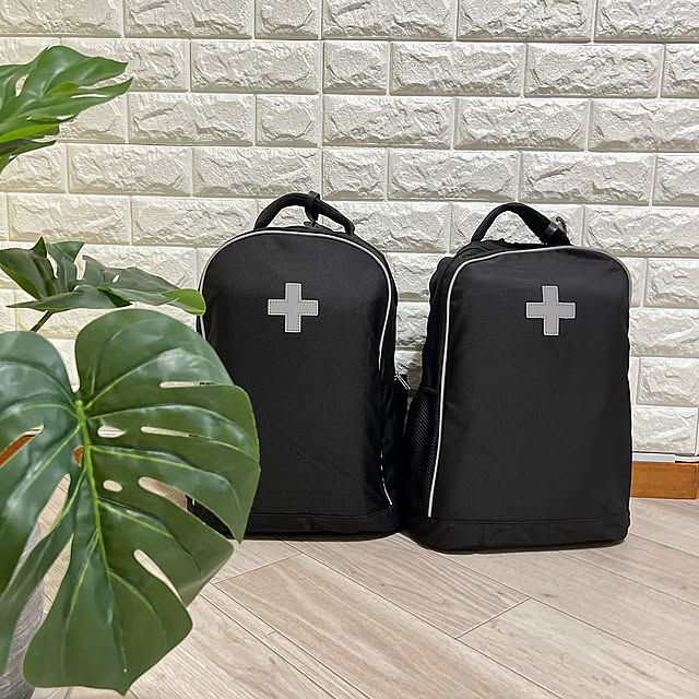 防災リュックセット,アイリスオーヤマ,災害に備える,防災,断捨離中,老後に備える,ダイソークッションレンガシート,リフォーム中,My Shelf yukarimamaの部屋