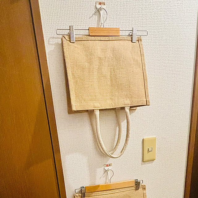 Entrance,カバンの置き場所,エコバッグ,壁美人,エコバッグ収納,壁美人で設置,エコバッグの置場所,エコバッグ置き場,買い物バッグ chillforemanpastlifeの部屋