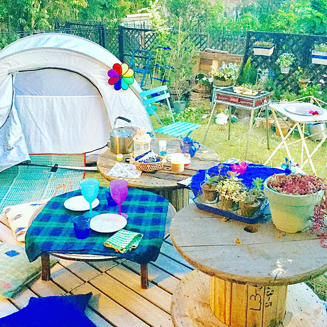 Bedroom,過去picでスミマセン,コールマン,ケシュア,日々の暮らし,庭のある暮らし,お庭,ケーブルドラム,テント,ちゃぶ台,アウトドアリビング,お家キャンプ,おうちキャンプ,庭キャンプ,キャンプ,過去PIC,又々ご無沙汰してます snowbellの部屋