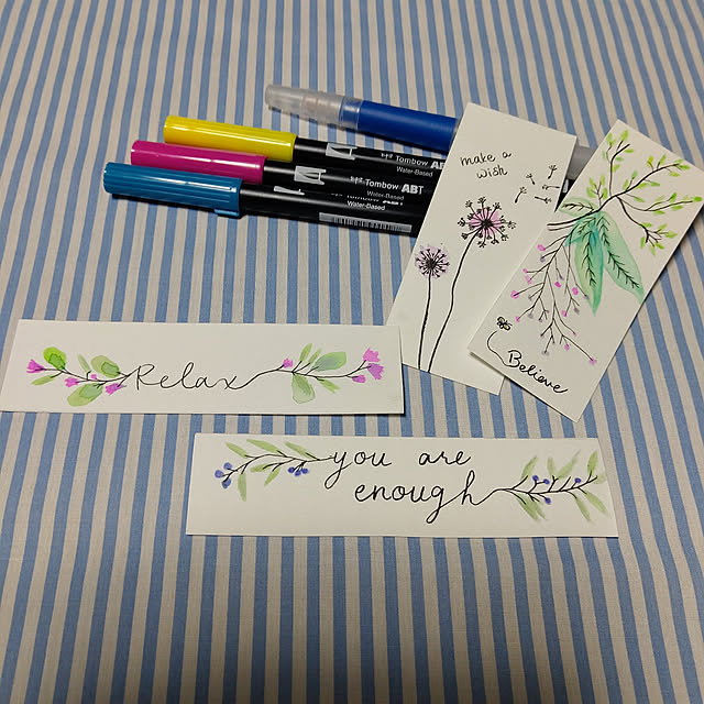 My Desk,ハンドメイド,アート,プチDIY,レタリング,アートのある暮らし,RCの出会いに感謝♡,出会いに感謝♡,たんぽぽの綿毛,たのしい時間,お花のある暮らし,ハンドレタリングのある暮らし,ハンドレタリングモニター,本日のカキカキ,はまるねぇ,パステルカラー,文字は難しい,トンボ鉛筆ABT,手作り雑貨,明るい色合い,しおり作り twinsの部屋