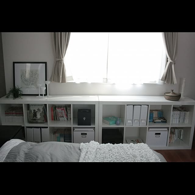 Bedroom,IKEA,収納 neruの部屋