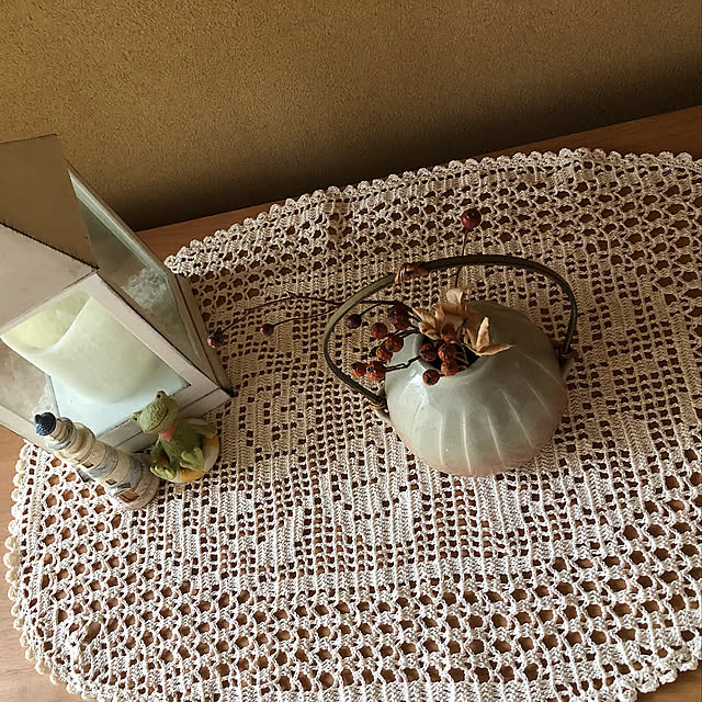 ダイソーのレース糸,2021.8.11 曇り☁️,いいね&フォローありがとうございます☆,フォローの押し逃げお許し下さい★,今年も断捨離！,はんどめいど♪,ハンドメイドレース編み,Entrance kaeruの部屋