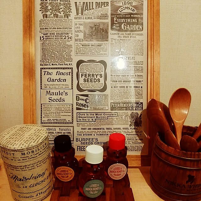 My Shelf,DIY,賃貸アパート,賃貸,壁紙リメイク,茶筒リメイク k.y.aの部屋