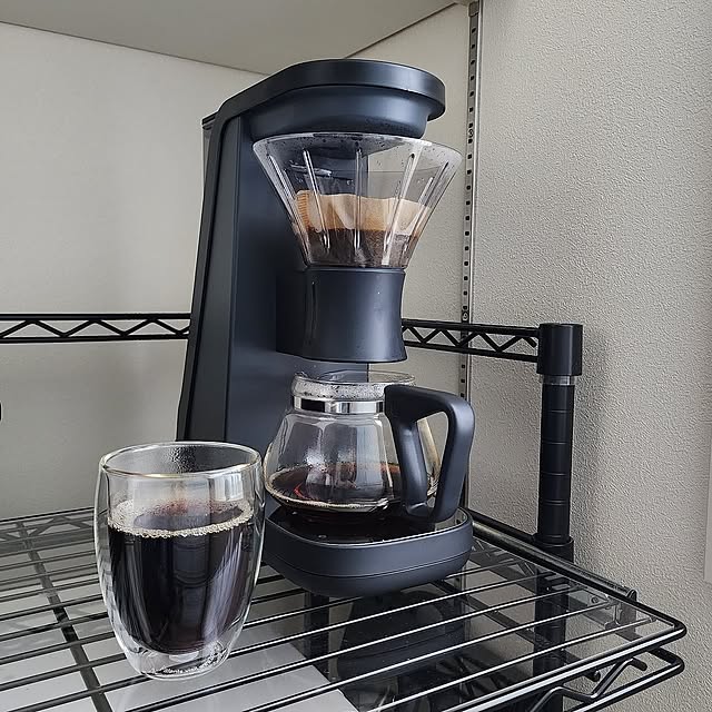 Kitchen,グラス,ボダムダブルウォールグラス,食洗機対応,日常使いの食器,日常使い用,食器断捨離完了,断捨離,コーヒーメーカー,コーヒーメーカー新調,タイガー,タイガーコーヒーメーカー,家電は黒,家電黒化中,コーヒーのある暮らし 75の部屋