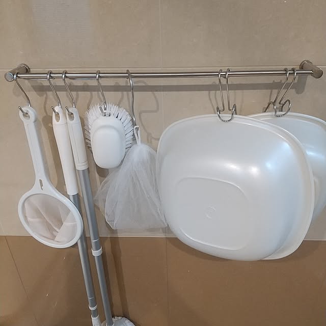 フック,Bathroom,お付き合い感謝します❤︎,有り難うございます,2枚投稿,スクイージー,洗面器フック Rの部屋