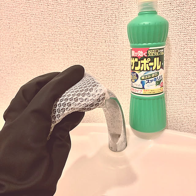 Bathroom,トイレ,賃貸でも諦めない！,KINCHO,トイレ掃除,サンポール,清潔を保つ lilyの部屋