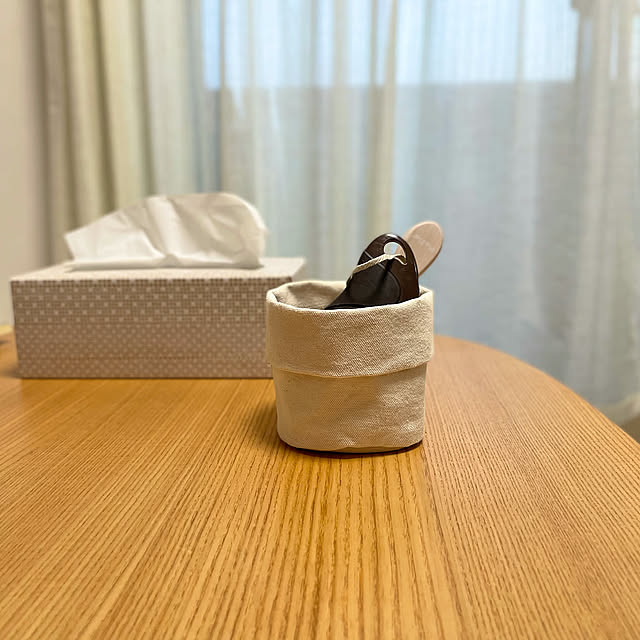無印良品,猫,ねこ,ねこのいる日常,猫と暮らす,買ってよかったもの,断捨離,My Desk,プランターカバー bikkeの部屋