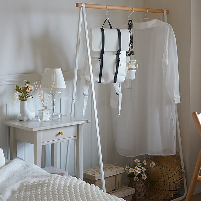 Bedroom,インテリア好き,海外インテリアに憧れる,ホワイトインテリア,インテリア,100均インテリア,シンプルモダン,100均,心地よい暮らし,シンプルインテリア,マンションインテリア,DIY,おうち時間を楽しむ,リメイク家具,セルフリフォーム,コメントお気遣いなく♡,マンション暮らし,シンプル,ベージュインテリア,ダイソー,スリコ,ホームコーディー mlemonの部屋