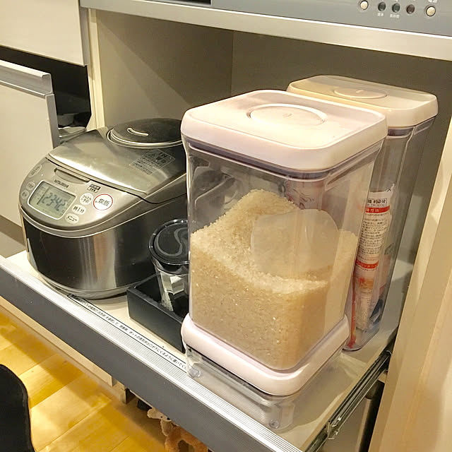 シンプルな保存容器,保存容器,キッチンツール,キッチンアイテム,米 保存,オクソー,オクソー ポップコンテナ,oxoポップアップコンテナ,OXOポップコンテナ,お米の保存,Kitchen rcmatoの部屋
