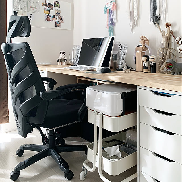 パソコン,パソコンデスク,RoomClipショッピング,ワークスペース,狭小住宅,建売,建売住宅,建売をオシャレにしたい,暮らしを楽しむ,おうち時間,お気に入り,小さいお家,IKEA,My Desk,おうち見直しキャンペーン,元は私の作業スペース,ハーマンカードン,harman/kardon,リモートワーク totaryuの部屋
