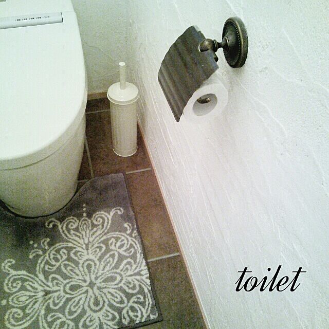 Bathroom,salut !,トイレのインテリア,トイレブラシ,salut! olivierの部屋