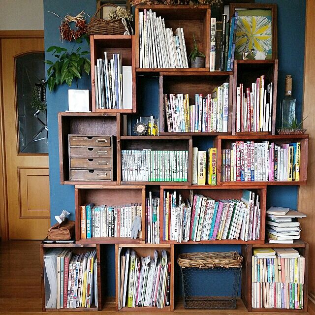 書斎でリラックス♪カフェ風本棚のつくり方、10のコツ