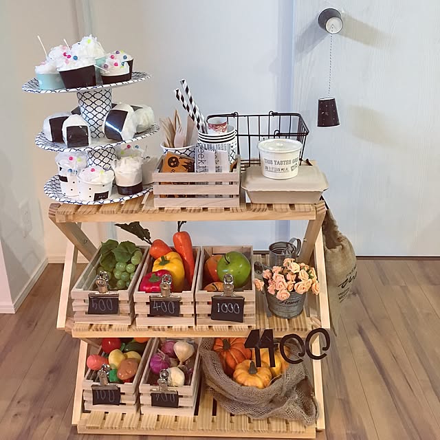 Overview,コーナンラック,コーナン,キャンドゥ,ダイソー,おままごと,おみせやさんごっこ,犬との暮らし,わんこと暮らす家,北欧,床材,100均,IKEA MIDOの部屋