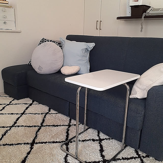 Lounge,サイドテーブル,IKEA,すっきり暮らす,100均,無印良品,ニトリ,リフォーム・リノベーション goronyan5の部屋