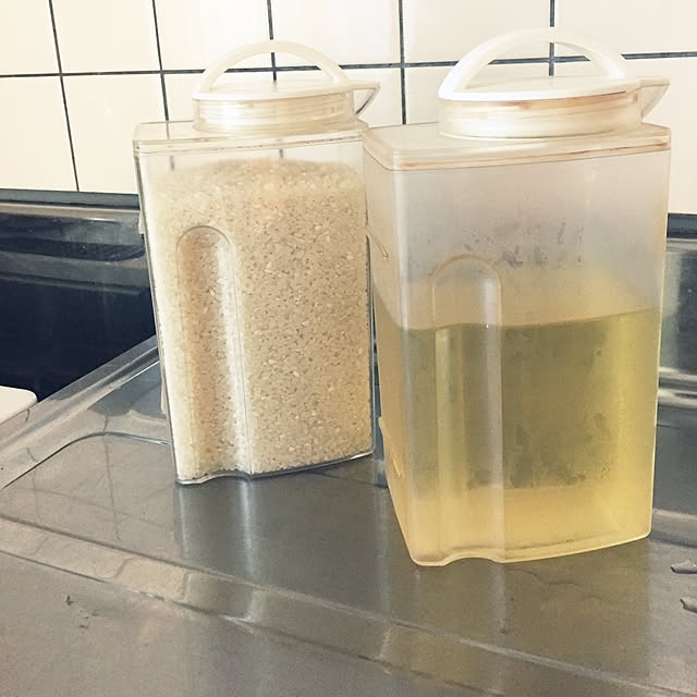 Kitchen,ケユカ,米びつ,シンプルな暮らし,ミニマルライフ,必要最低限 pochanの部屋