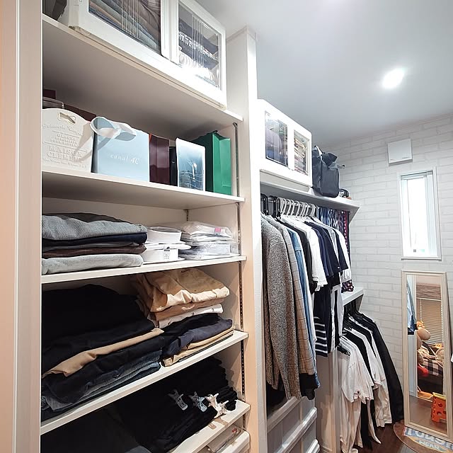 My Shelf,掃除,ウォークインクローゼット,ウォークインクローゼット収納,可動棚,3帖のWIC mariの部屋