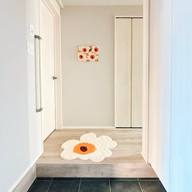 marimekko,ウニッコマット,ウニッコ,マリメッコ　マット,マリメッコファブリックパネル,マリメッコ,玄関マット,Entrance atkの部屋
