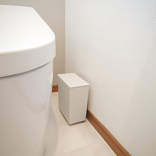トイレのインテリア,トイレ収納,ダストボックス,無印良品 Mi-koの部屋