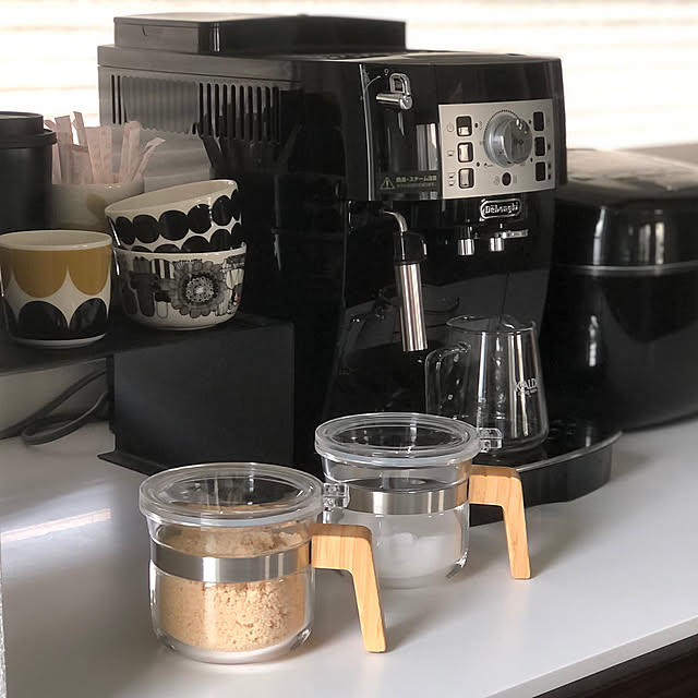 Kitchen,ナチュラルに憧れる,北欧インテリアに憧れる,ニトリのキャニスター,ニトリ,デロンギコーヒーメーカー,マリメッコ,楽天購入品,小学校入学準備,最近の出来事,砂糖と塩,ビッテパウダーポット,いつもいいねやコメありがとうございます♡,長文すみません(;´д｀),フォロワーさんに感謝♥,ゆっくり皆さんのお部屋におじゃまします♡,購入品紹介,複数枚投稿です♪ mihoの部屋