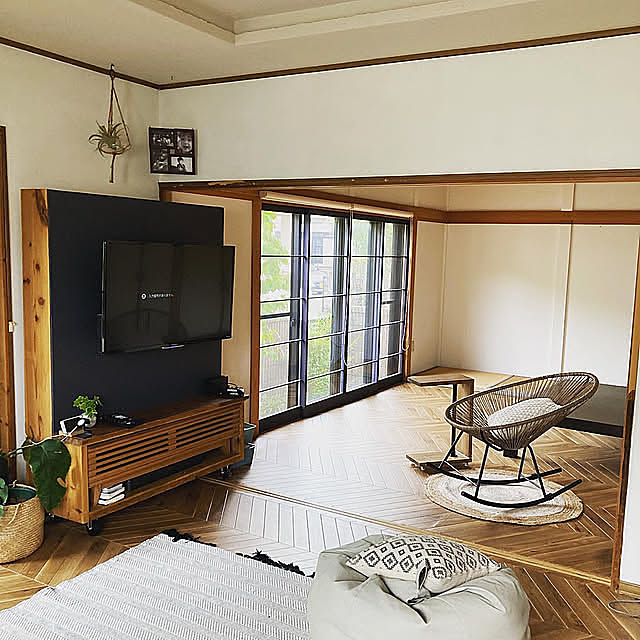 DIY,黒,窓枠DIY,こどもと暮らす。,Overview Nbreezeの部屋
