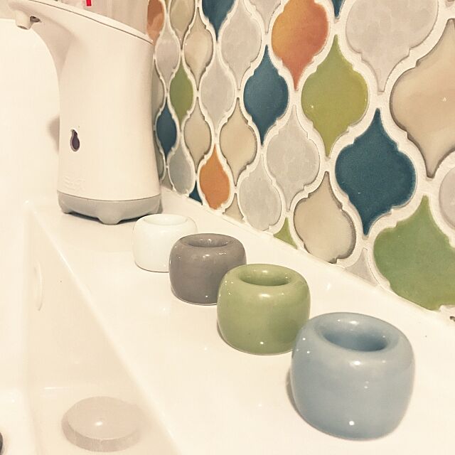 Bathroom,無印良品,コラベル,リフォーム,リクシルの洗面台 Tirieの部屋