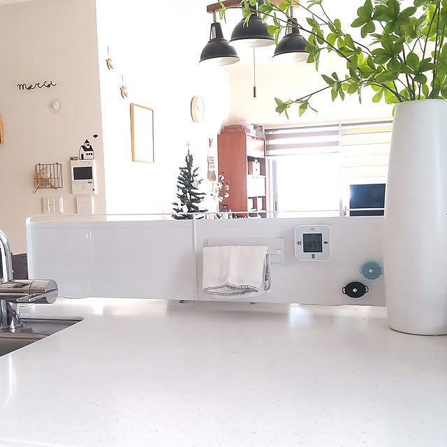 Kitchen,マグネット収納,いつもありがとうございます♡,子どもと暮らす,マンション暮らし,tower(タワー),台拭き,キッチンタイマー,スチールパネル,キッチンカウンター,キッチンからの眺め,イベント用 mamiの部屋