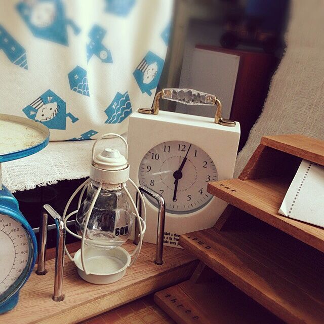 My Desk,リメイク,ニトリの時計,セリア,セリアリメイク kura_hiroの部屋