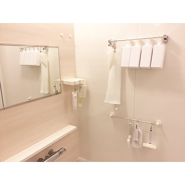 Bathroom,無印良品,シンプルインテリア,マンション,シンプル,こどもと暮らす,シンプルな暮らし,シンプルライフ,マンション暮らし,ig→muno_home __nomugram__の部屋