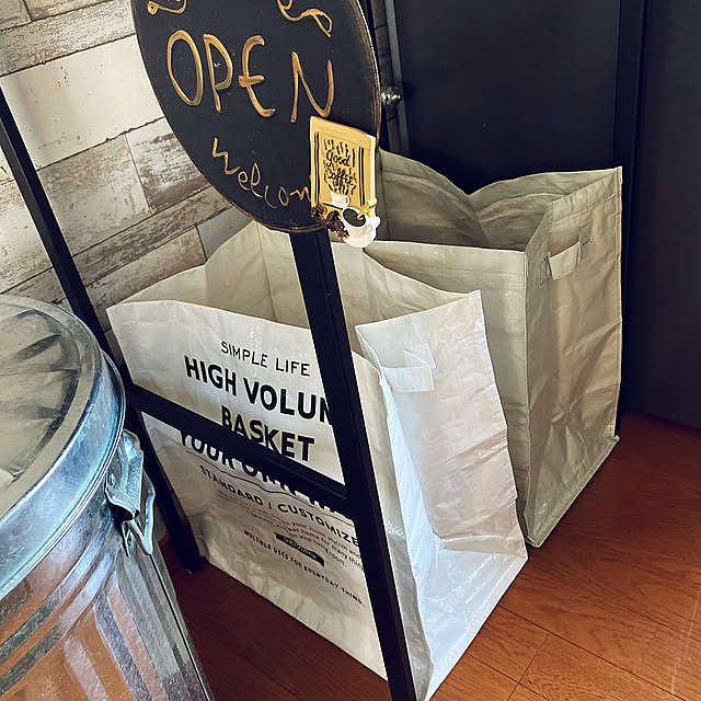 Kitchen,コスパで快適生活~♪,快適生活,便利品,ゴミ箱,100均,モノトーン,RCの出逢いに感謝♡,みなさまに感謝♥ cecil..の部屋