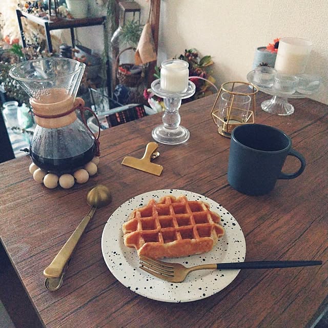 My Desk,コーヒーのある暮らし,キャンドルのある暮らし,休日の自分時間,IKEA,3COINS,おうちカフェ,至福のひととき,マグカップ pinkoの部屋