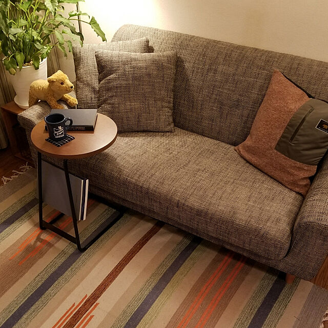 Lounge,サイドテーブル,一人暮らし,unico,unico ソファ NYSKの部屋