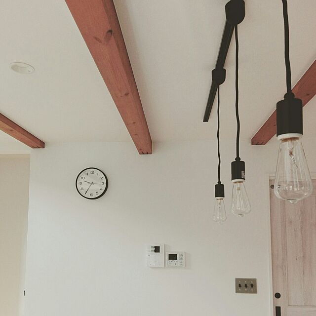 On Walls,無印良品,無印良品の時計,後藤照明,ペンダントランプ mamemackhamの部屋