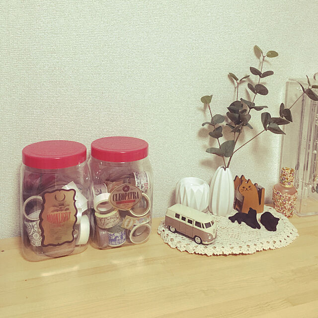 My Shelf,マスキングテープ収納,賃貸,ダイソー,100均　,雑貨大好き♡,セリア shigimiの部屋