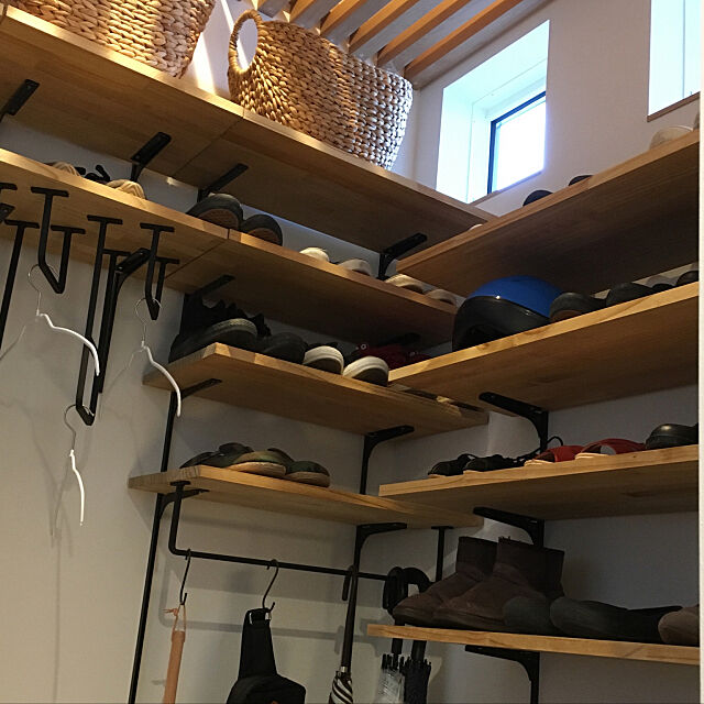 My Shelf,壁面収納,シューズクローク irohouseの部屋