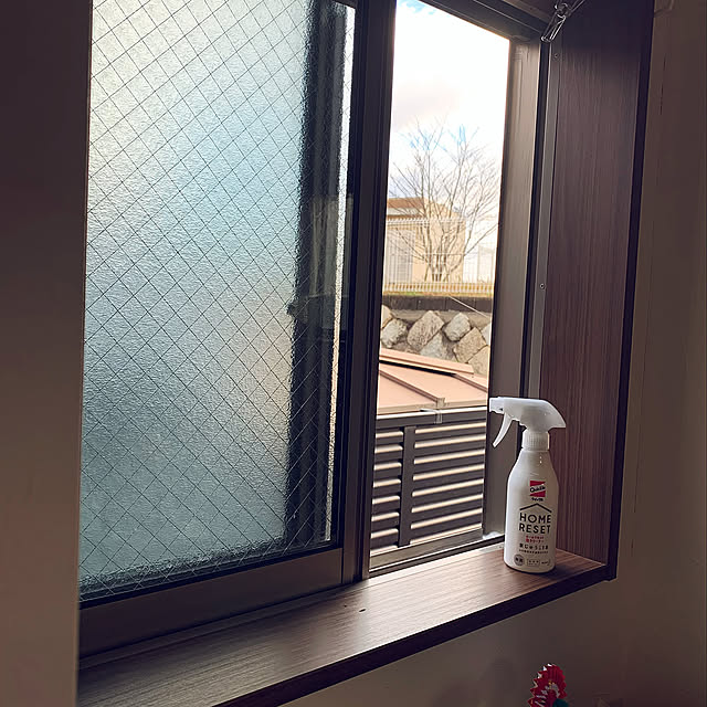窓掃除,大掃除,手抜き掃除,HOME RESET,クイックル,On Walls m.mの部屋