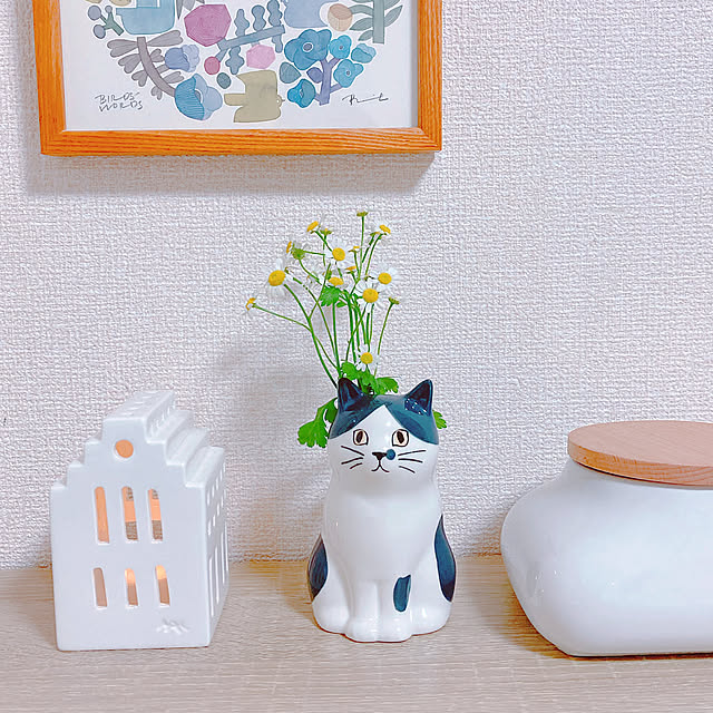 My Shelf,編み編みマット,mamaちゃんのクレイフラワー,ケーラー オマジオ,ケーラーアーバニア,お花を楽しむ,マトリカリア,シャンブルの雑貨,推しのいる生活,賃貸でも楽しく♪,いつも見てくださって、感謝です♡,イベント参加なのでコメントお気遣いなく♡,バーズワーズ,色のある暮らし yuyuの部屋