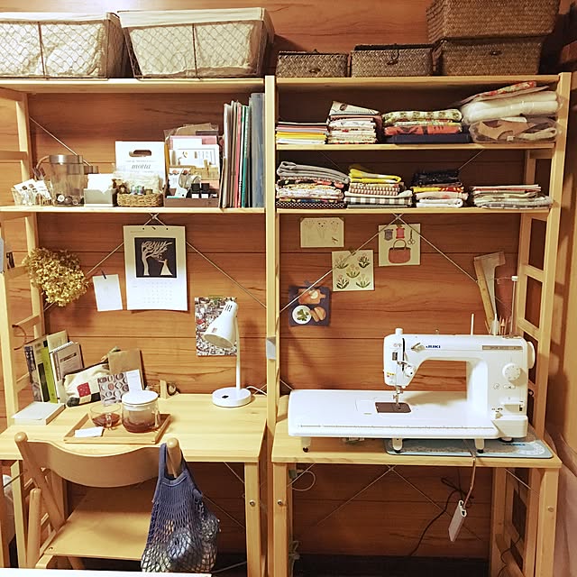 パイン材,アトリエ,DIY,無印良品 kin0309の部屋