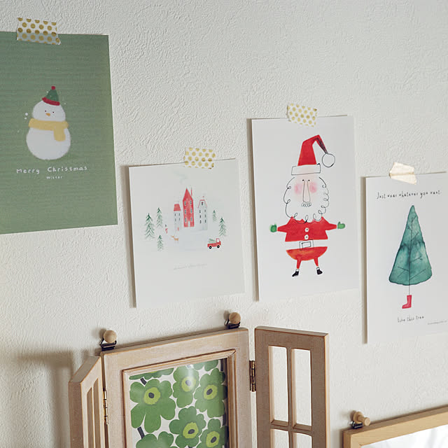 On Walls,なんちゃってギャラリー✨️,クリスマス,いつもありがとうございます♡,いいね♪ありがとうございます♡*.,笑顔ある日々でありますように✩*॰¨̮,コメントお気遣いなくです⑅◡̈*,minneやってます♩*,素敵な出会いに感謝◡̈*♡.°⑅,穏やかな日常に感謝❁.*･ﾟ,ごちゃ混ぜｲﾝﾃﾘｱの会,何気ない日常に感謝❁⃘*.ﾟ,癒し,2枚投稿 mangoの部屋