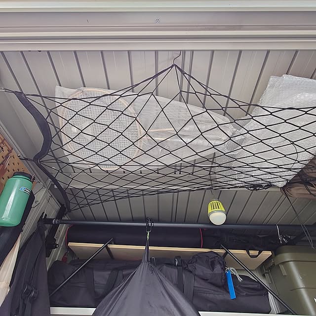 Overview,物置,物置きDIＹ,収納,100均,ダイソー,IKEA,セリア,Daiso,seria,アウトドア,アウトドア用品,Coleman,sixmoondesigns,フュアーハンドランタン,ナルゲンボトル,タクボ物置,TAKUBO TXGOの部屋