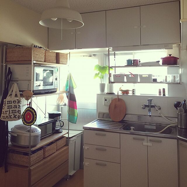Kitchen,社宅,北欧,無印良品,IKEA franの部屋