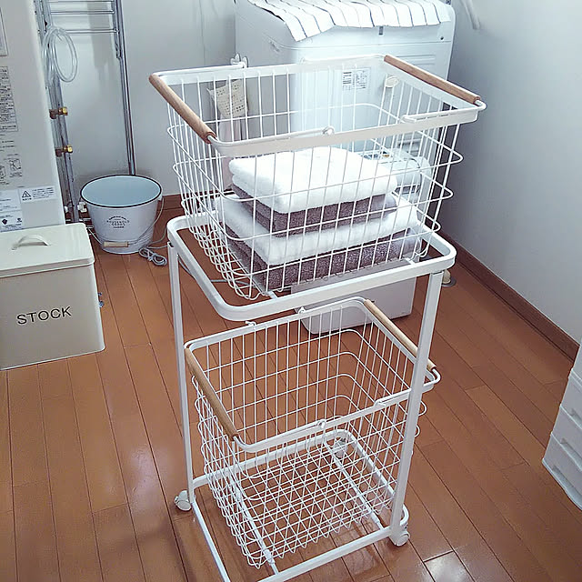 賃貸一軒家,RoomClipショッピング,おうち見直しキャンペーン,脱衣室見直し✨ a.roseの部屋